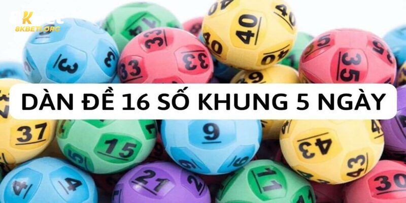 Game thủ cần chỉnh mức cược khi chơi dàn đề 16 số tại nhà cái 8KBET 