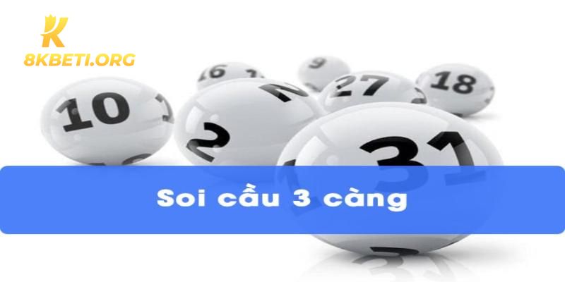 Soi cầu ba càng